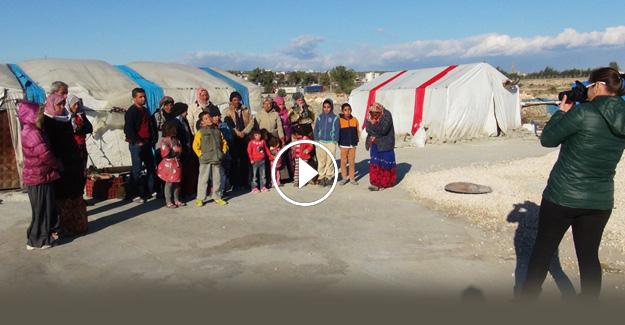 Suriyeli çocuklar yardım bekliyor