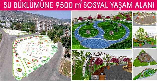 Belediye’den 9500 m2’lik Sosyal Yaşam Alanı