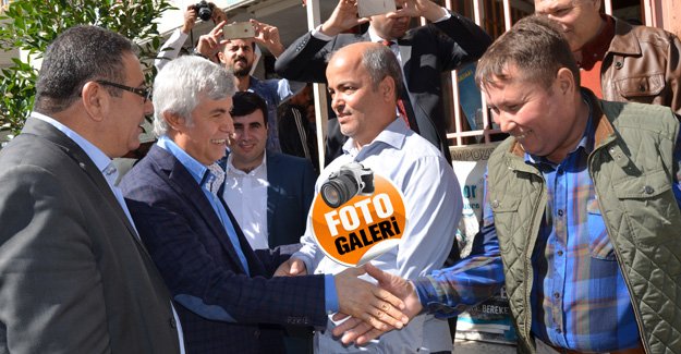 Vekil Tezcan’dan Başkan Çetin’e tam destek