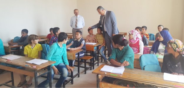 Suriyeli Çocuklar Geçici Eğitim Merkezinde eğitime başladı
