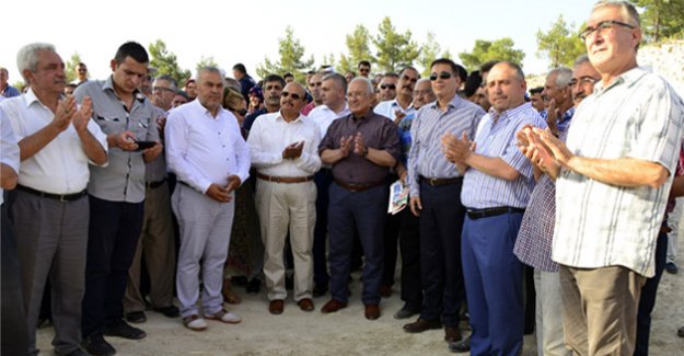 GÜLNAR OTOGARI’NIN TEMELİ ATILDI