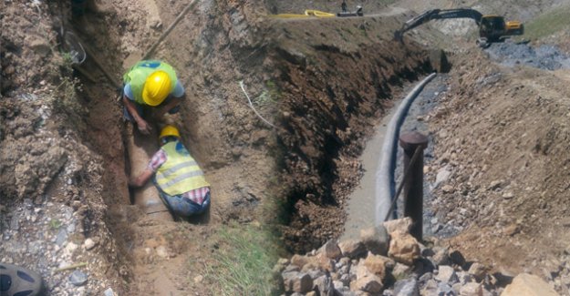 Meski’nin İçme suyu Çalışmaları Çamlıyayla’da Devam Ediyor