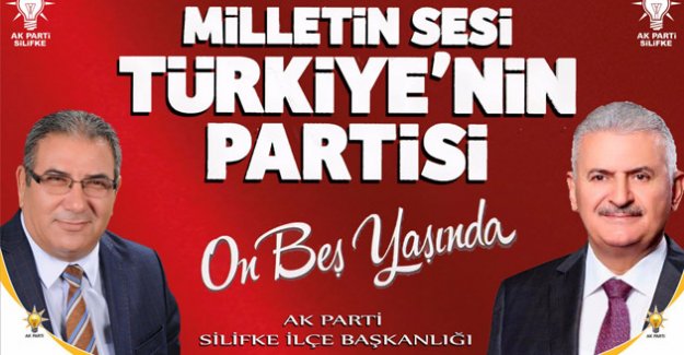 Çetin, AK Parti’nin kuruluş yıldönümünü kutladı