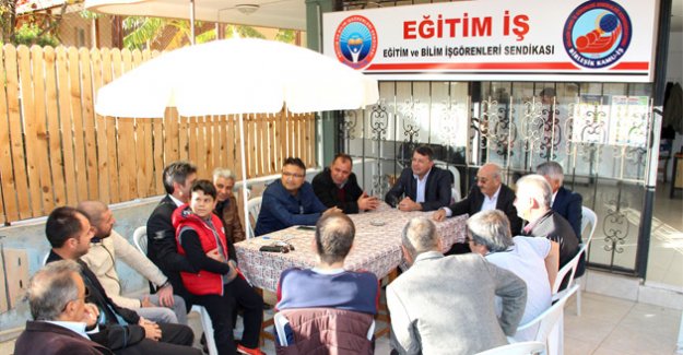 Başkan Turgut’tan Eğitim-İş Sen’e ziyaret