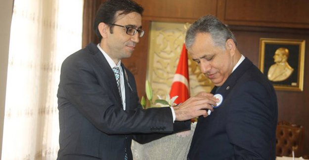 Vergi Dairesi Müdürü’nden Kaymakam Cinbir’e Ziyaret