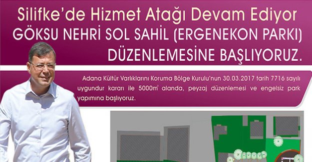 Belediyenin 5 bin m2’lik peyzaj çalışmaları sürüyor