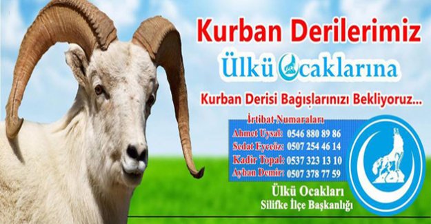 Kurban Derileri Ülkü Ocaklarına