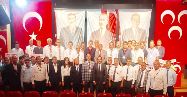 MHP İlçe Başkanı Levent Noğay seçildi
