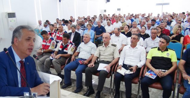 SİLİFKE’DE ÖĞRENCİNİN HUZURU İÇİN TOPLANTI