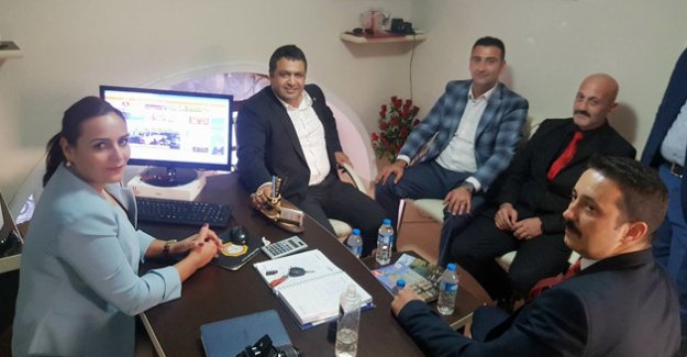 MHP Mersin İl Başkanı Zeynel Uğur Gölgeli’den gazetemize ziyaret