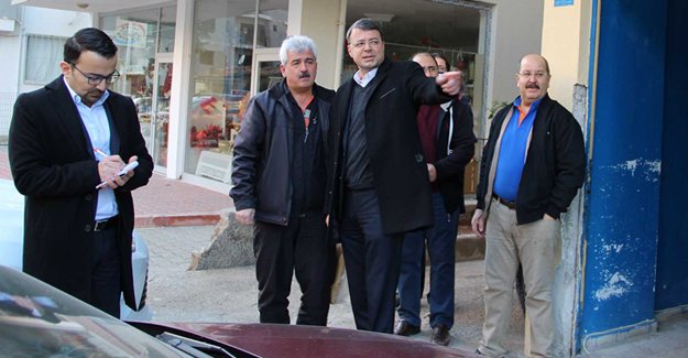 Başkan Turgut’tan esnaf ziyareti
