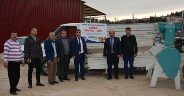 Mersin Büyükşehir Belediyesinden Badem Üreticilerine Destek