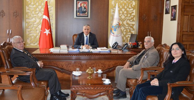 Arıcan’dan Kaymakam Cinbir’e ziyaret