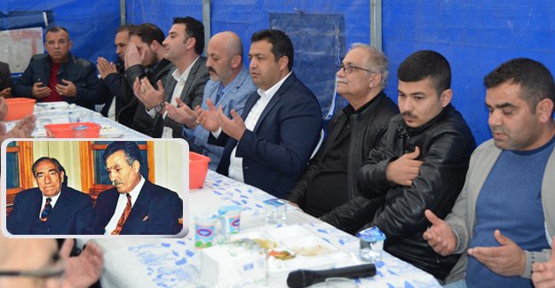 MHP’liler Sami Cezaroğlu’nun mevlidine katıldı