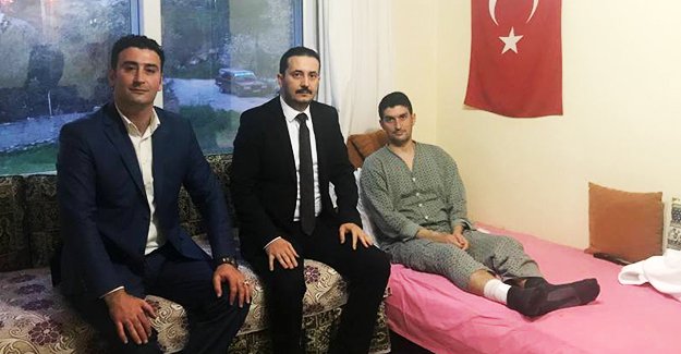 MHP’lilerden Gazi Çakır’a ziyaret