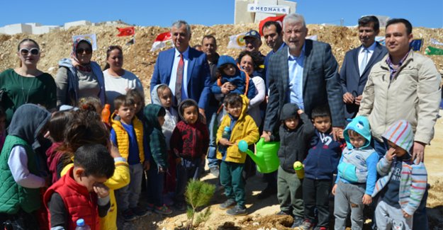 MEDMAR mermer çıkarılan sahalar yeşillendirdi