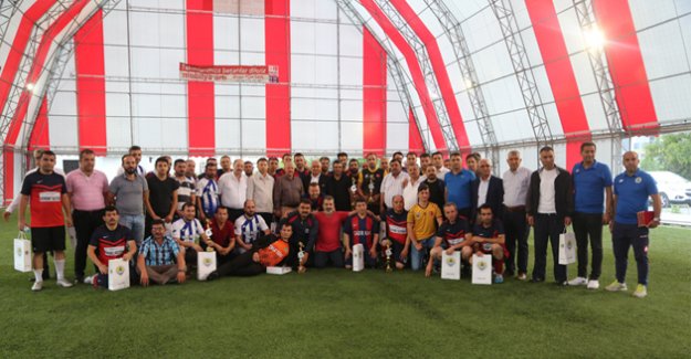Afrin Kahramanları futbol turnuvası sona erdi