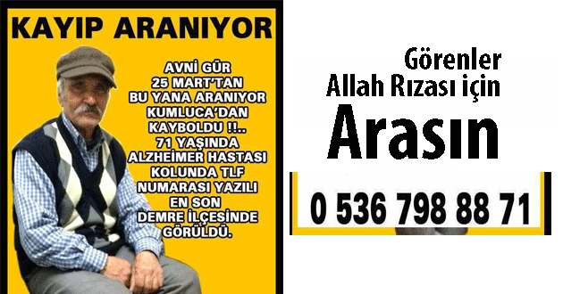 Görenler bilenler bu telefonu arasın