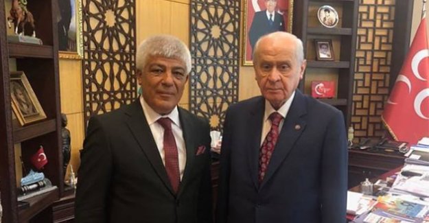 Aday adayı Aktan’dan Bahçeli’ye ziyaret