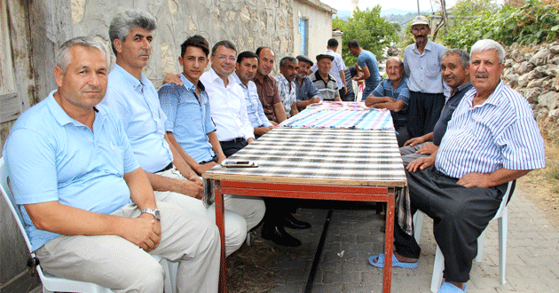 Başkan Turgut, asker yemeğine katıldı