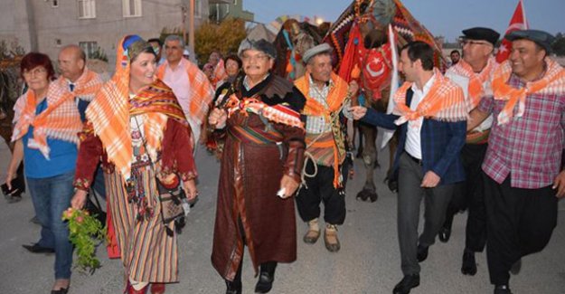 Gülnar göç katarı etkinliği ile renklendi