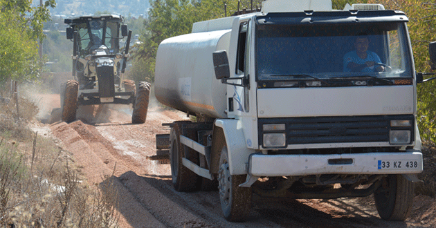 Stabilize Yol Çalışmalarımız İki Farklı Noktada Hızla Devam Ediyor