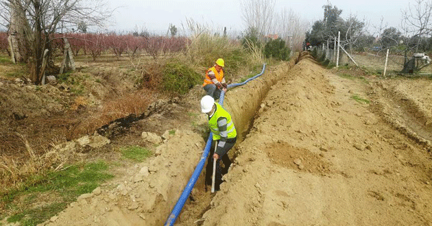 TARSUS İLÇESİNDE İÇMESUYU YATIRIMLARI DEVAM EDİYOR
