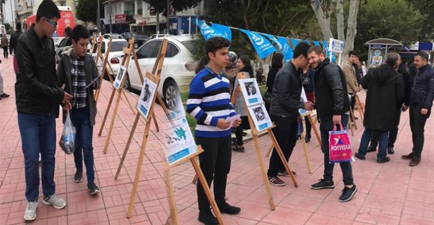 Ülkü Ocaklarından resim sergisi