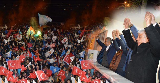 Silifke Cumhur İttifakı’ndan balkon konuşması