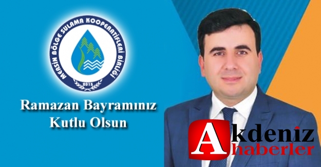 Mersin Bölgesi Sulama Kooperatifleri Birliği Başkanı Ersin Akdoğan;