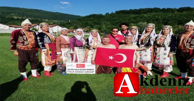 Gönüllü Silifkeli folklorcular Bosna Hersek’te