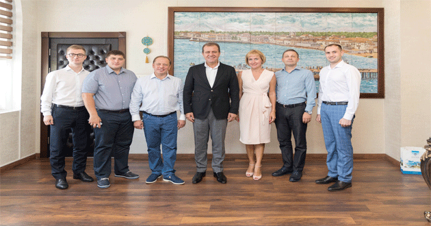 Kardeş Şehir Nizhnekamsk Başkanı Metshin’den Seçer’e Ziyaret
