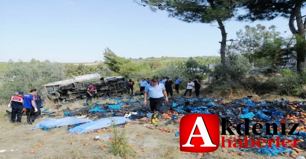 Mersin Toroslar Arslanköy'de  Kaza; 1 Ölü 12 Yaralı
