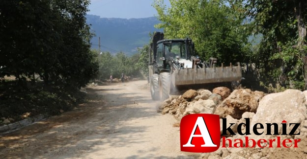 Afet noktalarına Başkan Tollu’dan destek