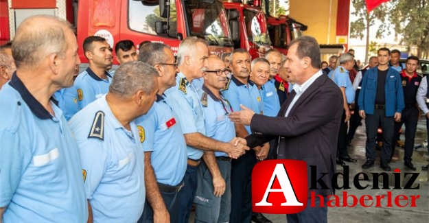 Başkan Seçer, “İtfaiye Ekiplerimiz Çok Kutsal Bir İş Yapıyor”