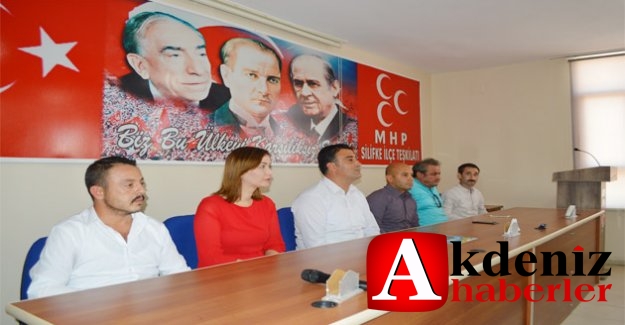 MHP Silifke İlçe Başkanlığından Basın Açıklaması