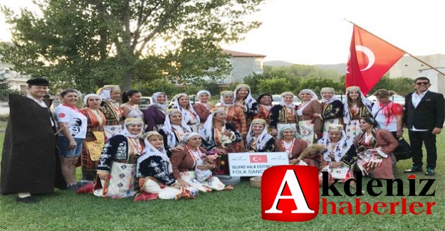 Silifke Halk oyunları grubu Selanik- Stavros Uluslararası Folklor Fstivalinde