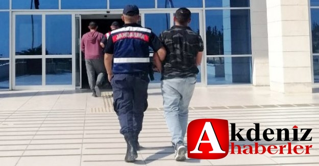 Kablo hırsızı jandarmaya takıldı