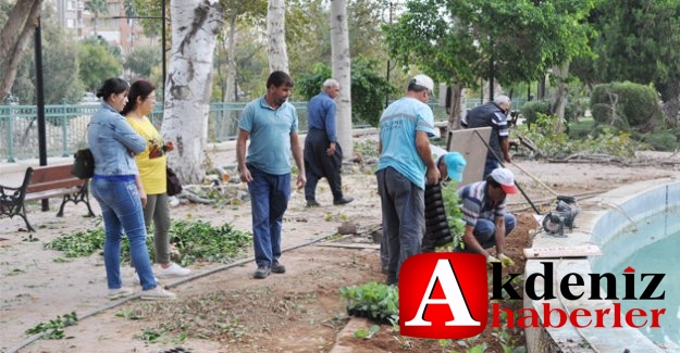 Altunok, “Parklarımızı bakıma aldık”