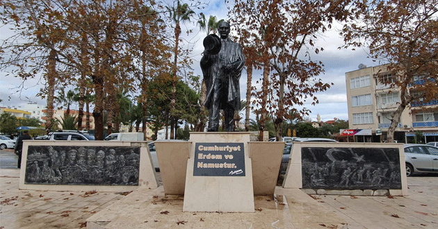 Atatürk Anıtıyla ilgili Belediye'den açıklama geldi