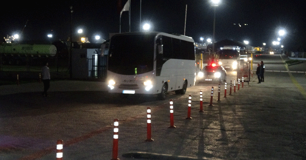 KKTC'den getirilen öğrenciler ve şoförler karantinaya gönderildi