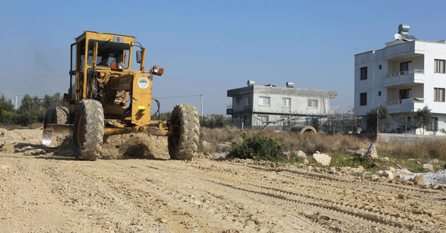 Toroslarda Yol Yapım Çalışmaları Devam Ediyor