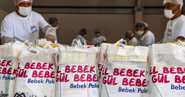 Büyükşehir, 10 bin bebek paketi talebinin yüzde 80’ini ailelere ulaştırdı