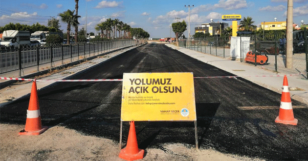 Tarsus şahin mahallesi sakinleri, 10 yıldır bekledikleri asfalta kavuştu