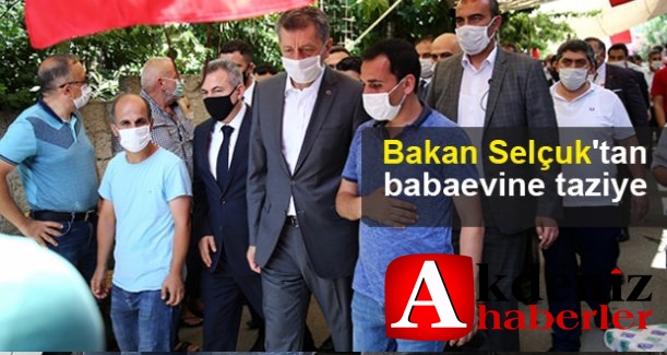 Bakan Selçuk Mersin'de