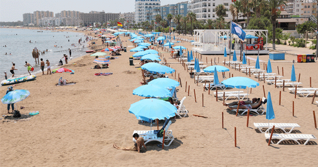 Büyükşehir, Susanoğlu ve Kızkalesi halk plajları’nın mavi bayrağını yeniledi