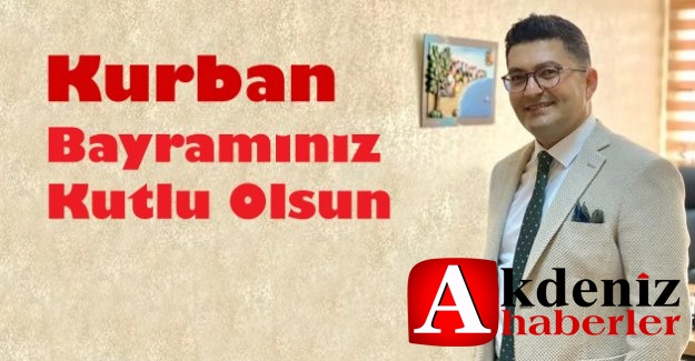Mersin İl Kültür ve Turizm Müdürü Emre Duru Kurban bayramını kutladı.