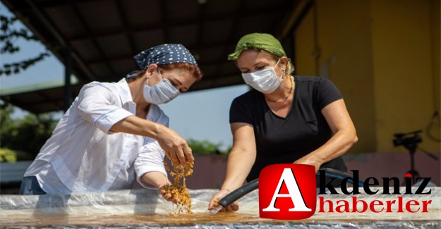 ATALIK SARI BUĞDAY KADINLARIN EMEĞİYLE ALTINA DÖNÜŞÜYOR