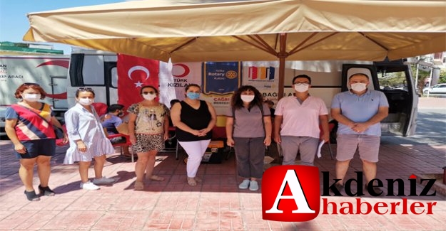 Silifke Rotary Kulübü Kan Bağışında Bulundu