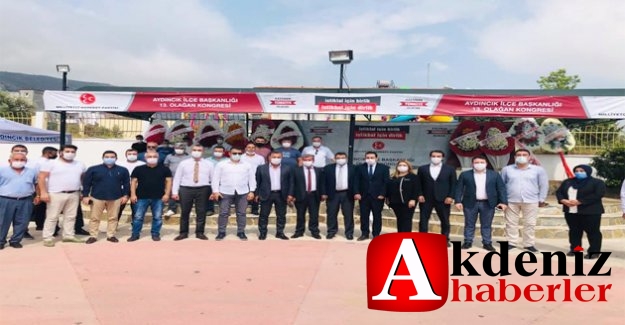 Altunok, Aydıncık ve Bozyazı  ilçe kongrelerine katıldı